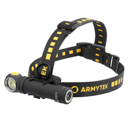 Armytek - Stirnlampe Wizard C2 Pro Max LR - Magnetisches Ladegerät - 4150 lm - 21700 - Schwarz - F06702C