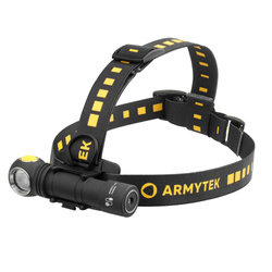 Armytek - Stirnlampe Wizard C2 WR - Magnetisches Ladegerät - 1100 lm - 18650 - Schwarz - F06901C