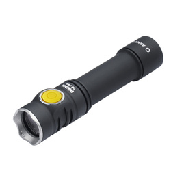 Armytek - Taktische Taschenlampe Prime C2 Pro - Magnetisches Ladegerät - 2400 lm - 18650 - Schwarz - F08101C