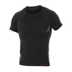 Brubeck - Active Wool Merino Thermoshirt - Schwarz - SS11710