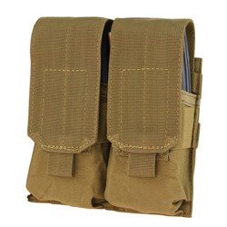 Condor - Double M4, M16 Mag Pouch - Coyote Braun - MA4-498