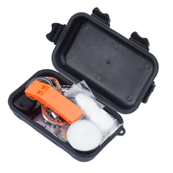 FOSCO - Combat Survival Kit Wasserdicht - 14 Elemente - 469486 BK