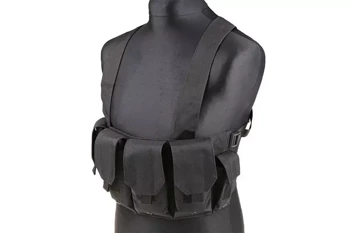 GFC Tactical - Chest Rig Tactical Vest - Nylon - Schwarz - GFT-18-007965