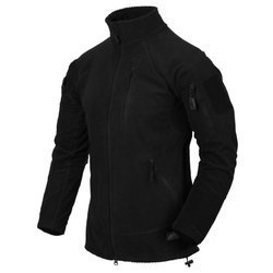 Helikon - Alpha Tactical Grid Fleece Jacke - Schwarz - BL-ALT-FG-01