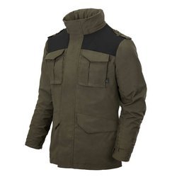 Helikon - Covert M65 Jacke - Taiga Grün / Schwarz - KU-C65-DC-0901A