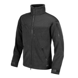 Helikon - Klassische Armee-Fleecejacke - Schwarz - BL-CAF-FL-01