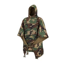 Helikon - Swagman Roll® Poncho - Climashield® Apex™ - US Woodland - PO-SMR-NL-03