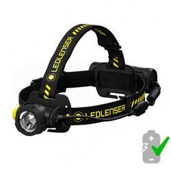 Ledlenser - Stirnlampe H7R WORK wiederaufladbar - 1000 Lumen - 4800 mAh - Schwarz - 502195