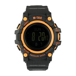 M-Tac - Adventure Taktische Uhr - Schwarz / Orange - 50005035