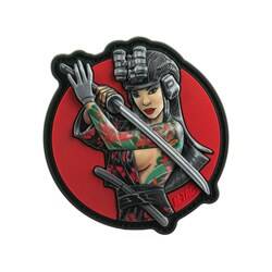 M-Tac – Tactical Girl №3 Yakuza Patch – PVC – grüne Tattoos – Vollfarbe – 51116402