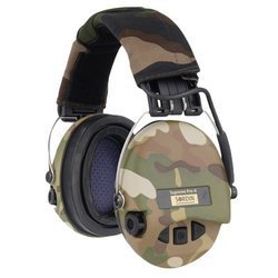 Sordin - Supreme Pro-X + LED Ohrenschützer - Multicam / Woodland - 75302-X-08