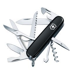 VicVictorinox - Taschenmesser Huntsman - Schwarz - 1.3713.3