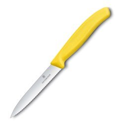 Victorinox - Küchenmesser Swiss Classic - Gezahnt - Gelb - 6.7736.L8