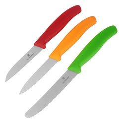 Victorinox - Schweizer Classic Gemüsemesser-Set - 3 Stück - 6.7116.32