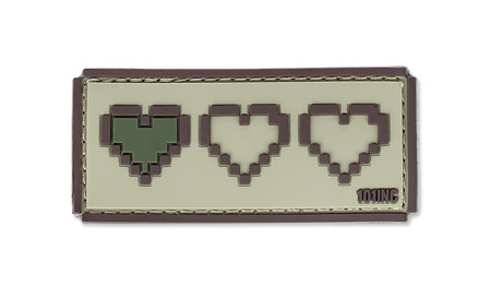 101 Inc. - 3D Patch - Last Live - Sand -  3D PVC Morale Patches