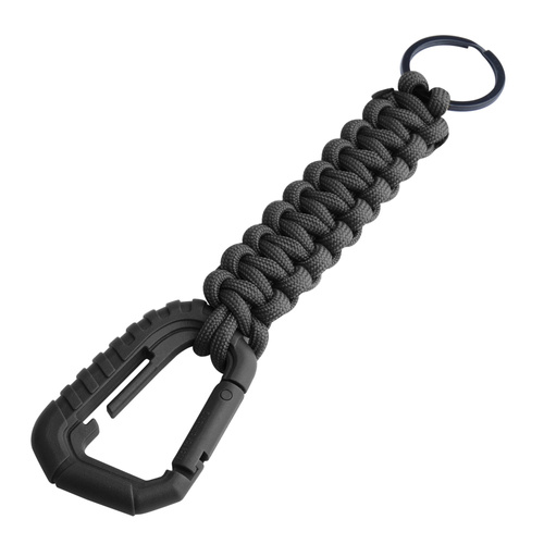 101 Inc. - Taktischer Paracord-Schlüsselanhänger - Schwarz - 259162 BLK - Schlüsselanhänger