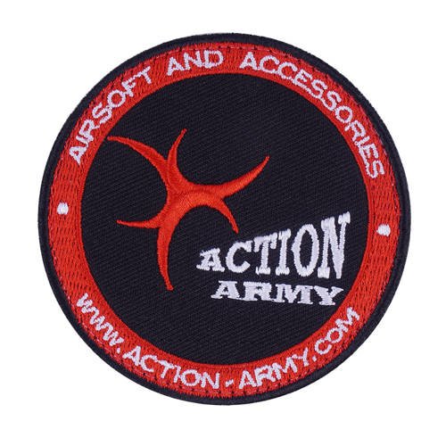 Action Army - Aufnäher - Schwarz - Andere