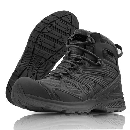 Altama - Aboottabad Trail Mid taktische Stiefel - Schwarz - 353201 - Militärstiefel