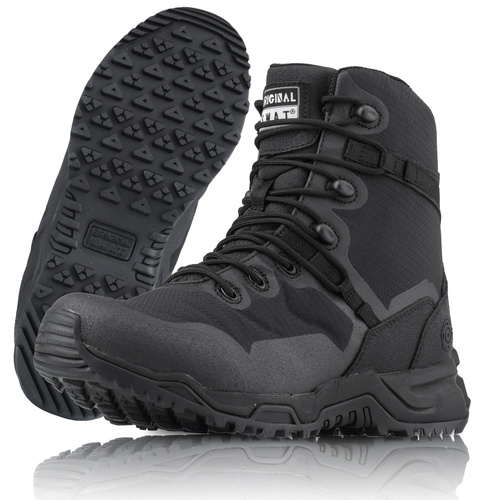 Altama - Militärstiefel mit seitlichem Reißverschluss SWAT Alpha Fury 8 '' - Hoch - Schwarz - 177501 - Militärstiefel