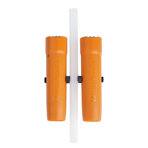 Aquamira - WaterBasics Emergency Straw Filter BLU Line Wasserfilter - 2 Stück - Orange - 67250 - Wasseraufbereitung