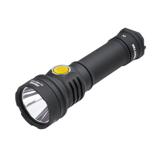 Armytek - Taktische Taschenlampe Prime C2 Pro Max - Magnetisches Ladegerät - 4000 lm - 21700 - Schwarz - F08601C - LED-Taschenlampen