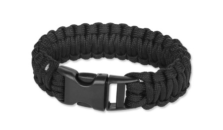 BCB - Paracord-Armband - Schwarz - CM073OB - Paracord