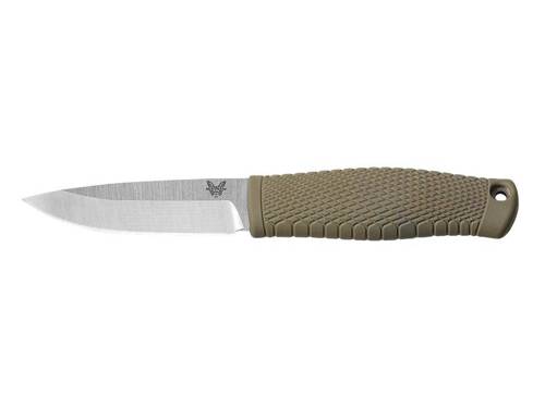 Benchmade - 200 Puukko Messer mit feststehender Klinge - CPM-3V - Grün - 200 - Messer