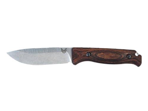 Benchmade - Saddle Mountain Skinner Jagdmesser - CPM-S30V - Drop Point - Lederscheide - 15002 - Messer