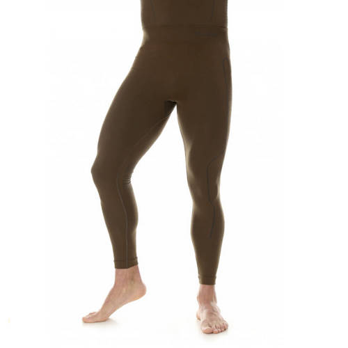 Brubeck - Ranger Thermo-Leggings - Nilit® Heat - Khaki - LE12760 - Thermoaktive Wäsche