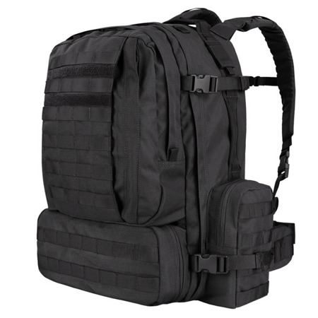 Condor - 3-Tage-Assault-Pack - 50 L - Schwarz - 125-002 - 3 Tag (41-60 Liter)