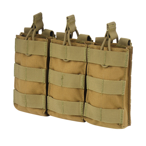 Condor - Dreifach Open Top M4/M16 Magazinetasche - Coyote Brown - MA27-498 - Magazin & Munitionstaschen