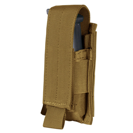 Condor - Einzelne Pistole Mag Pouch - Coyote braun - MA32-498 - Magazin & Munitionstaschen