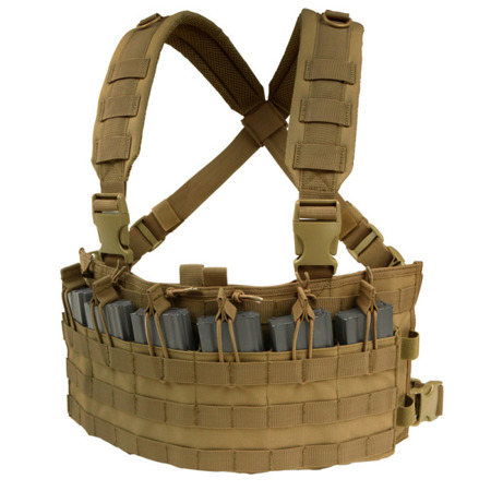 Condor - Rapid Assault Chest Rig - Coyote Braun - MCR6-498 - Chest Rig Westen