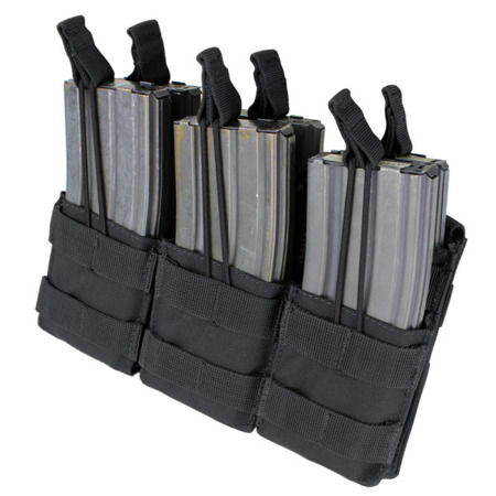 Condor - Triple Stacker M4 Mag Pouch - Schwarz - MA44-002 - Magazin & Munitionstaschen