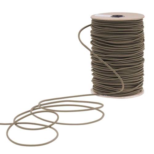 EDCX - Shock Cord - 3,6 mm - Coyote Brown - 1 Meter - Paracord