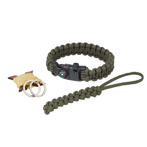 EDCX - Überlebensausrüstung - Armee Grün - 3307 - Paracord