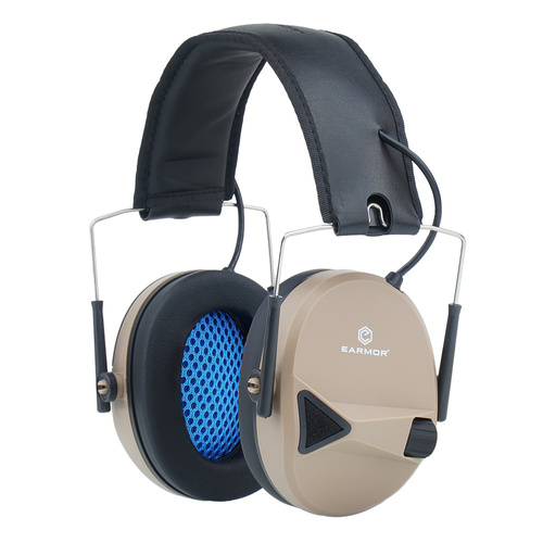 Earmor - Aktiver Gehörschutz M30 - Coyote Tan - M30-CT - Aktive Kopfhörer