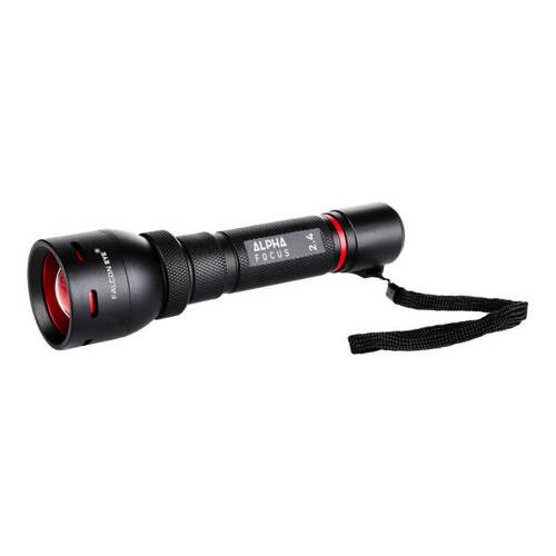 Falcon Eye - Wiederaufladbare Taschenlampe Alpha Focus 2.4 - 1000 lm - Schwarz - FHH0119 - LED-Taschenlampen