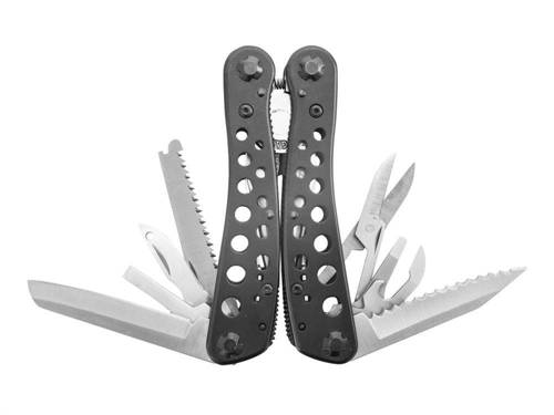 Ganzo - Multitool G204 - 10 Werkzeuge - 11 Bits - Schwarz - G204 - Multitools