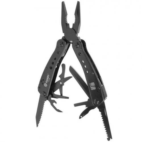 Ganzo - Multitool mit einem Satz Bits - 14 Werkzeuge - G201-B - Multitools