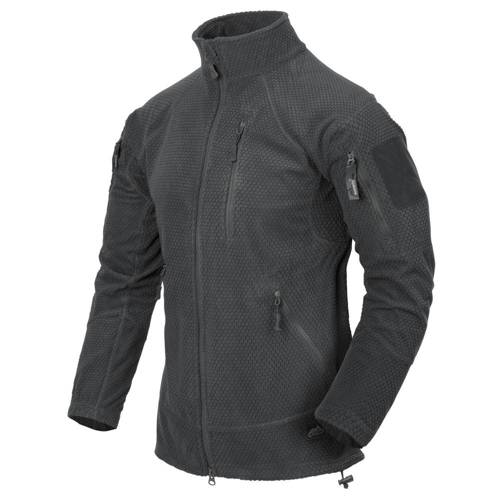 Helikon - Alpha Tactical Grid Fleece Jacke - Shadow Grey - BL-ALT-FG-35 - Fleece-Sweatshirts