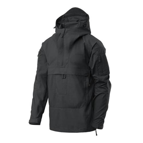 Helikon - Anorakjacke Tracer - Polycotton Stretch Ripstop - Schwarz - KU-TRR-SP-01 - Militärjacken