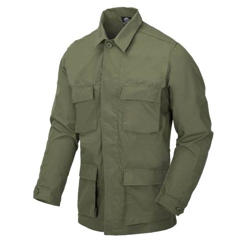 Helikon - BDU-Hemd - PolyCotton Ripstop - Olive Green - BL-BDU-PR-02 - Militär-Sweatshirts