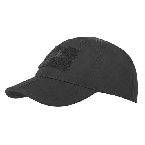 Helikon - Baseball-Klappmütze - PolyCotton Ripstop - Schwarz - CZ-BBF-PR-01 - Caps & Feldmützen