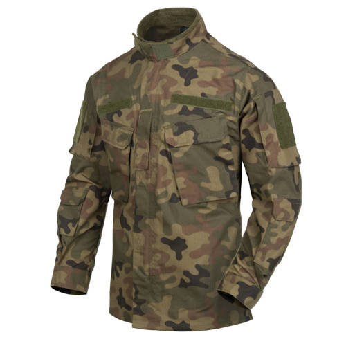 Helikon - CPU® Feldjacke - Polnisch Woodland - BL-CPU-PR-04 - Militär-Sweatshirts