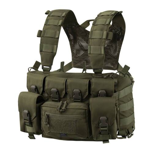 Helikon - Chest Rig Weste Guardian Recce - Cordura - Olive Green - KK-GRC-CD-02 - Chest Rig Westen