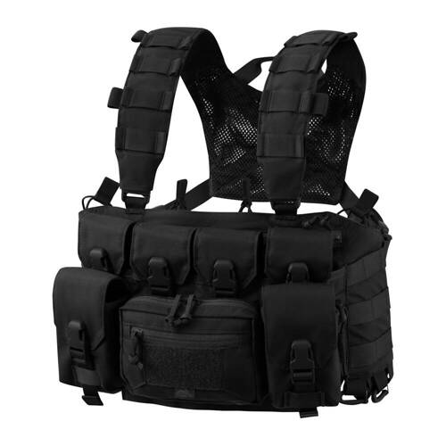 Helikon - Chest Rig Weste Guardian Recce - Cordura - Schwarz - KK-GRC-CD-01 - Chest Rig Westen