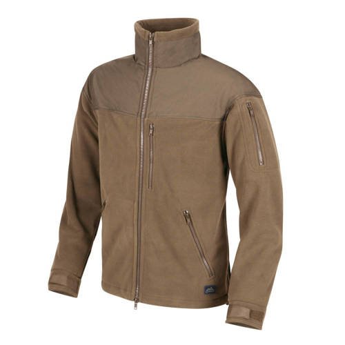 Helikon - Classic Army Fleece Jacket - Coyote - BL-CAF - Fleece-Sweatshirts