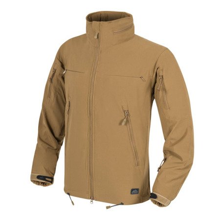 Helikon - Cougar® QSA™ + HID™ Jacke - Soft Shell Windblocker - Coyote - KU-CGR-SM-11 - Militärjacken