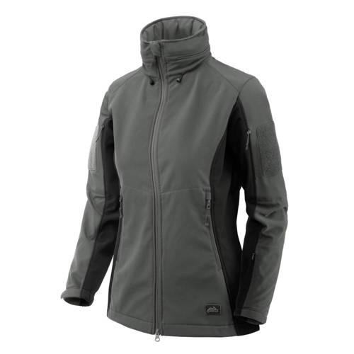 Helikon - Gunfighter-Jacke für Damen - Schwarz / Shadow Grey - KU-GUW-FM-3501A - Softshell-Jacken